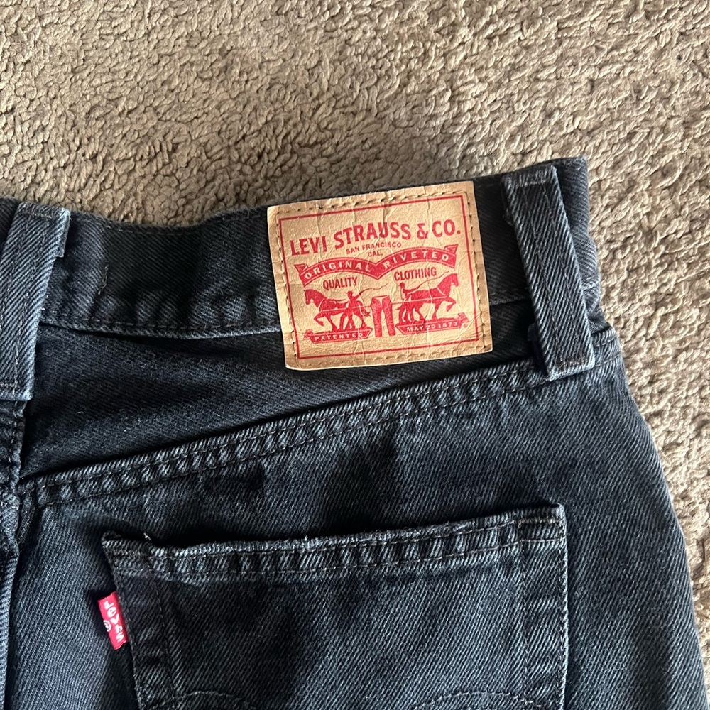 Levi's Charcoal Denim Pants
